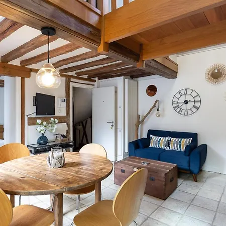 L'escalier D'h - Duplex 3 In The Center - Normand Charm - Family * Honfleur