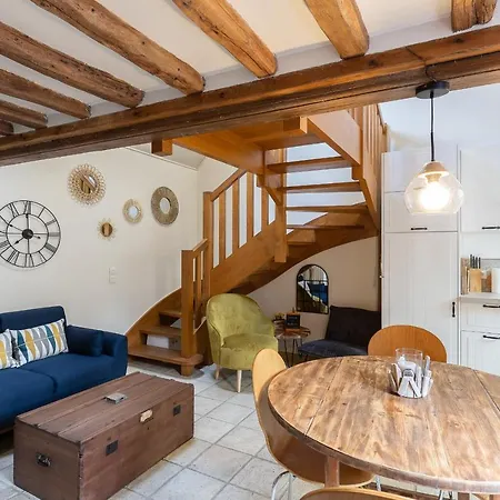 Apartment L'escalier D'h - Duplex 3 In The Center - Normand Charm - Family Honfleur